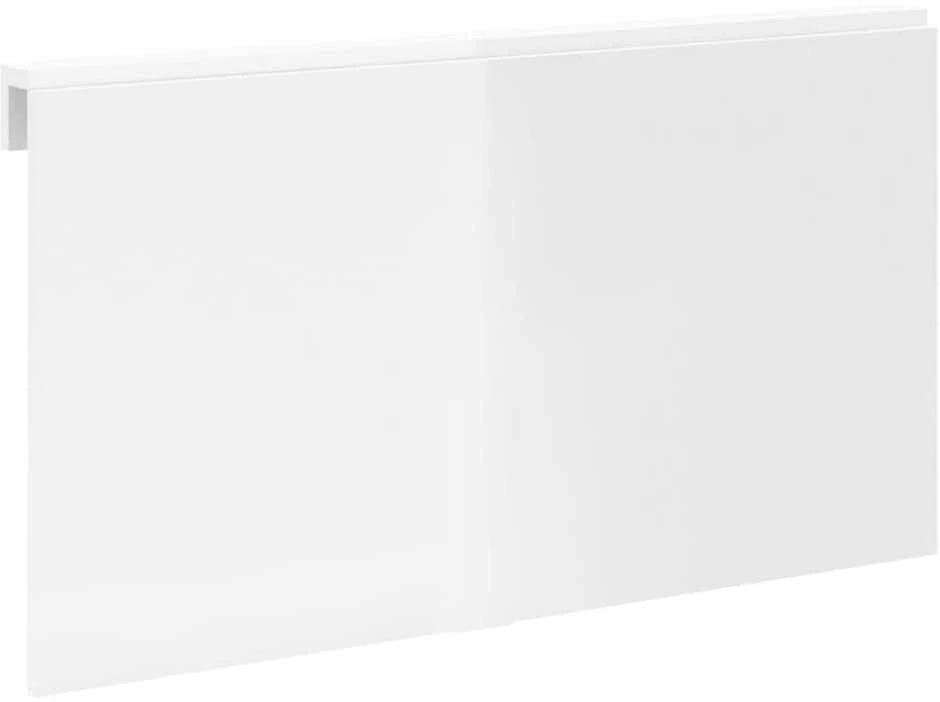 Sulankstomas sieninis staliukas, baltas, 100x60x56cm, mediena