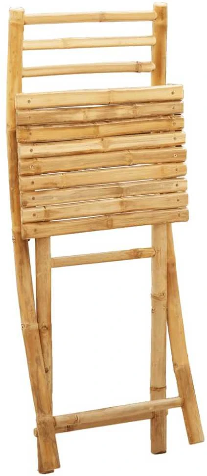 Sulankstomos sodo kėdės, 6vnt., 43x54x88cm, bambukas