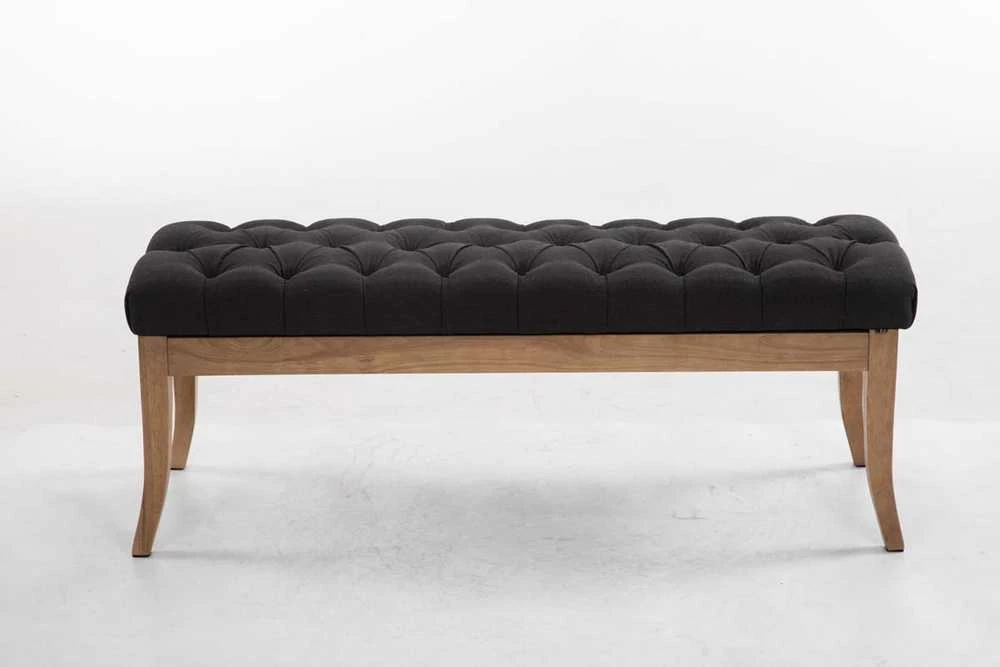 Mville Suoliukas CLP Ramses, audinys, antikvarinė šviesi spalva, 120 cm