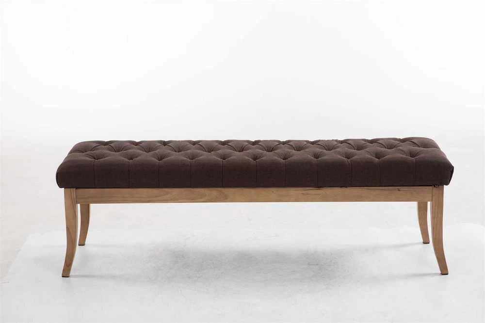 Mville Suoliukas CLP Ramses, medžiaginis, antikvarinis šviesus, 150 cm