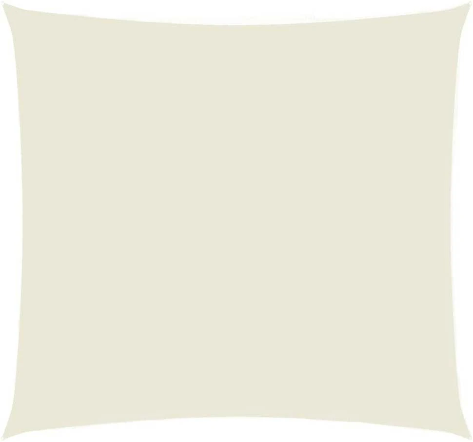Tentas nuo saulės, oksfordo aud., kvadratas, 3,6x3,6m, kreminė