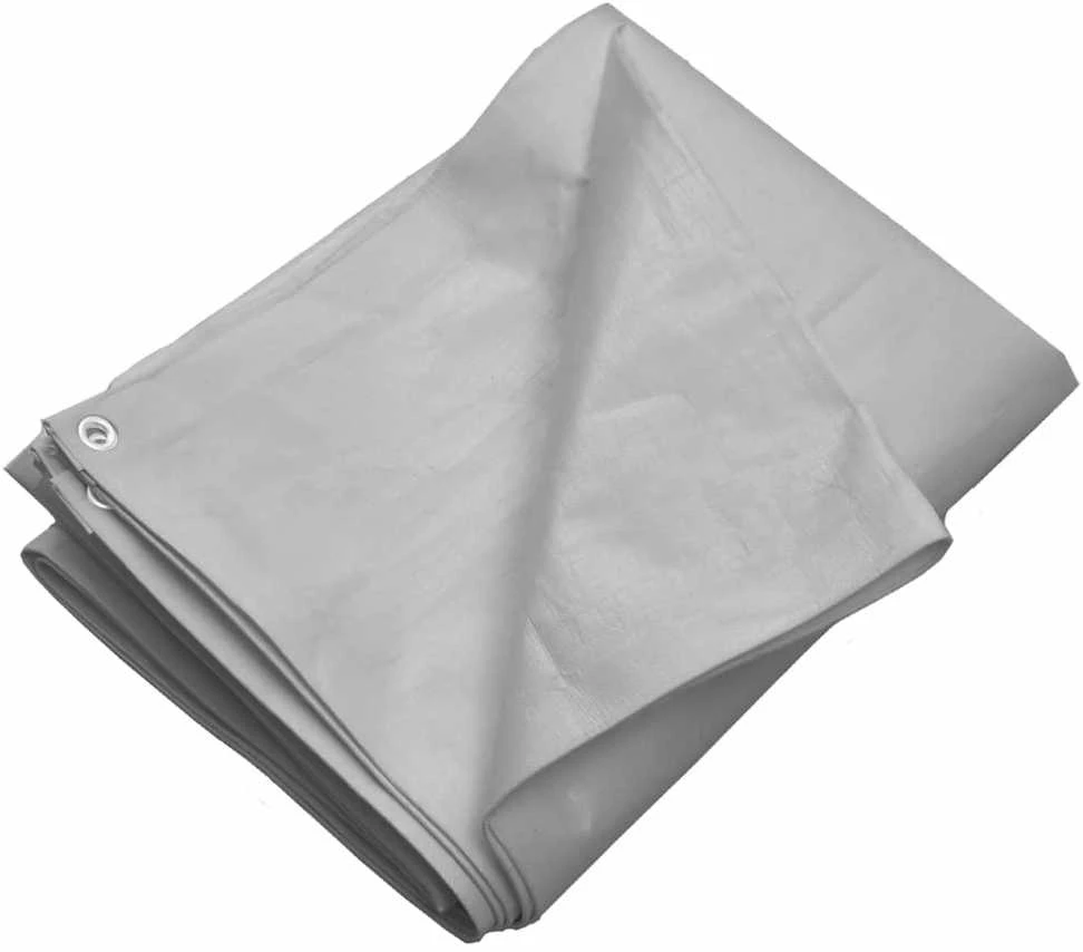Tentas, pilkos spalvos, 3x4m, 260g/m²