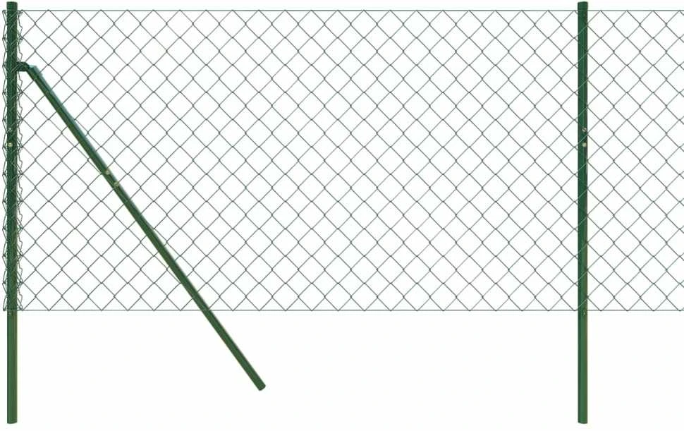 Tinklinė tvora, žalios spalvos, 0,8x25m