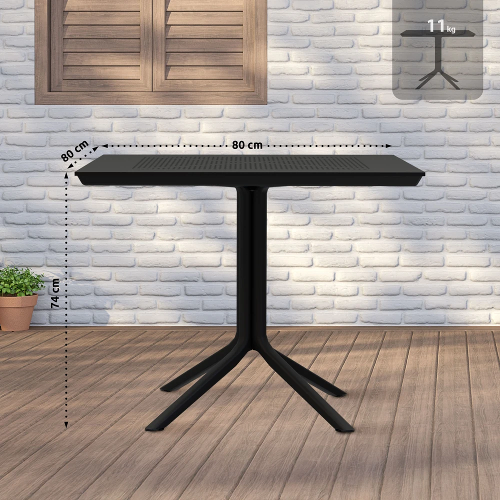 Mville Stalas Lenval 80x80 cm