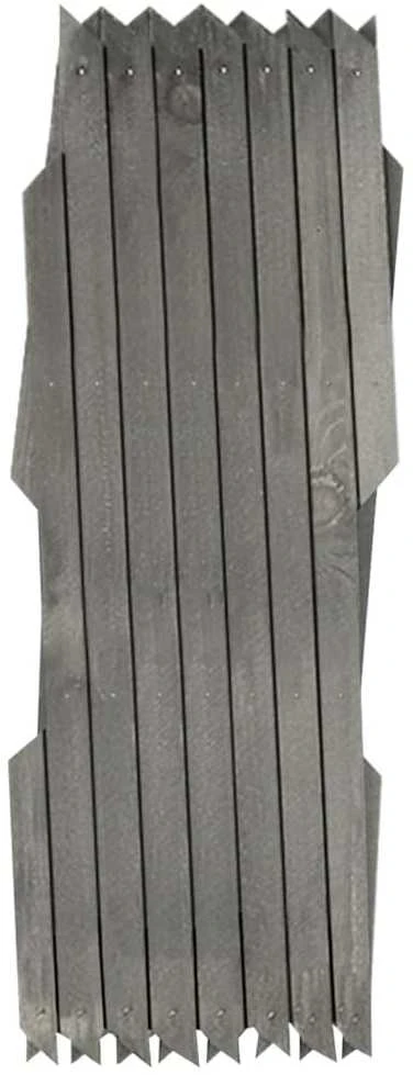 Treliažo tvoros, 5vnt., pilkos, 180x30cm, eglės masyvas