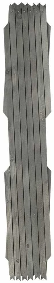 Treliažo tvoros, 5vnt., pilkos, 180x60cm, eglės masyvas