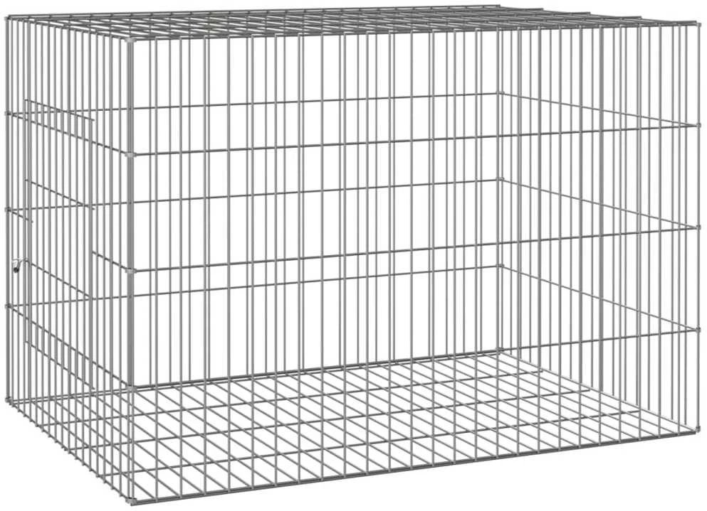 Triušių narvas, 78x54x54cm, galvanizuota geležis