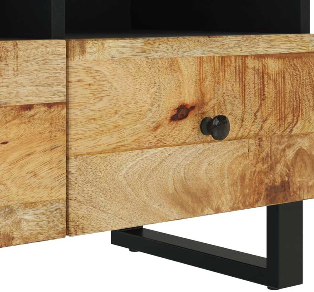 TV staliukas Televizoriaus spintelė, 70x33x46cm, mango medienos masyvas