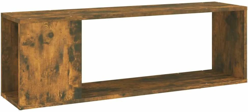 TV staliukas Televizoriaus spintelė, dūminio ąžuolo, 100x24x32cm, mediena