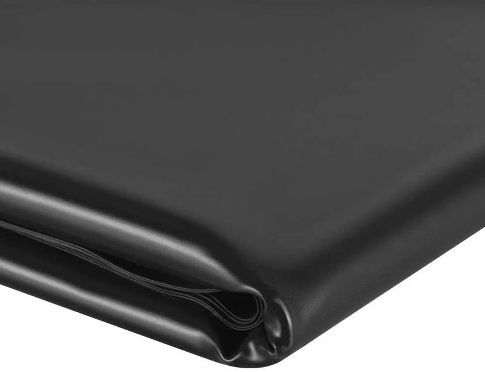 Tvenkinio įdėklas, juodos spalvos, 2x2m, PVC, 0,5mm