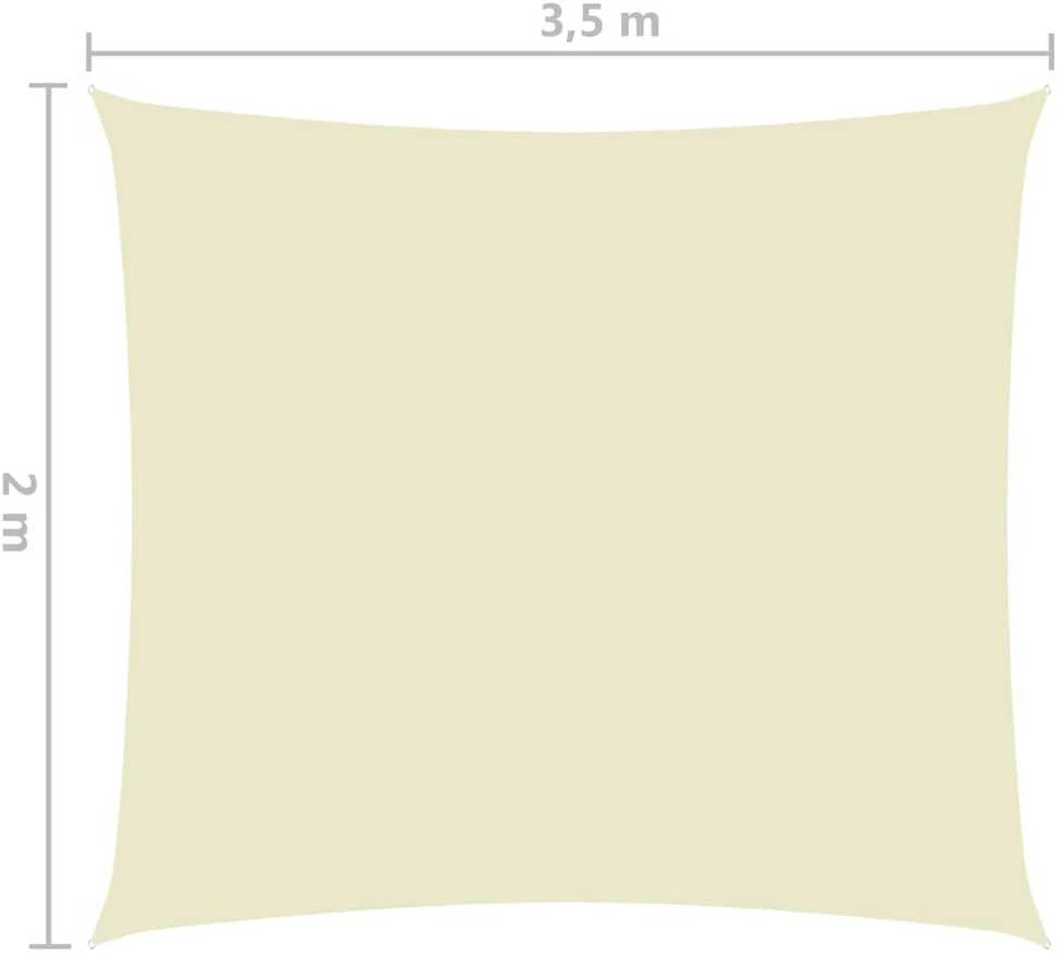 Uždanga nuo saulės, 2x3,5m, oksfordo audinys, stačiakampė