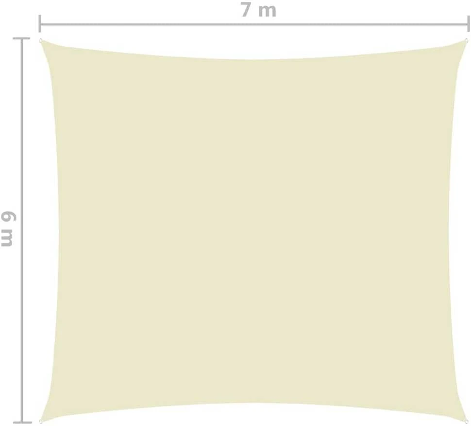 Uždanga nuo saulės, 6x7m, oksfordo audinys, stačiakampė