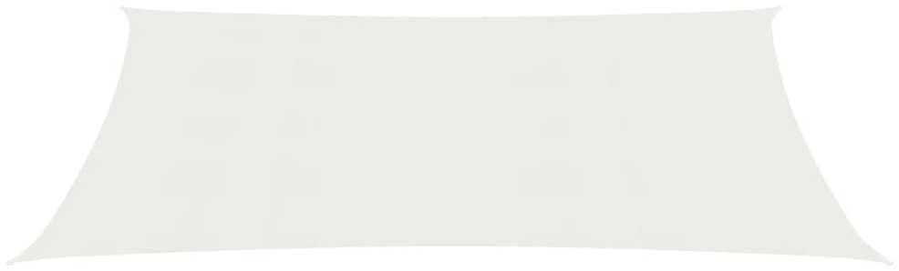 Uždanga nuo saulės, baltos spalvos, 2,5x4,5m, HDPE, 160g/m²