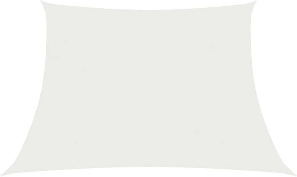 Uždanga nuo saulės, baltos spalvos, 3/4x3m, HDPE, 160g/m²