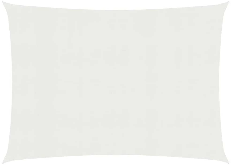 Uždanga nuo saulės, baltos spalvos, 3,5x4,5m, HDPE, 160g/m²