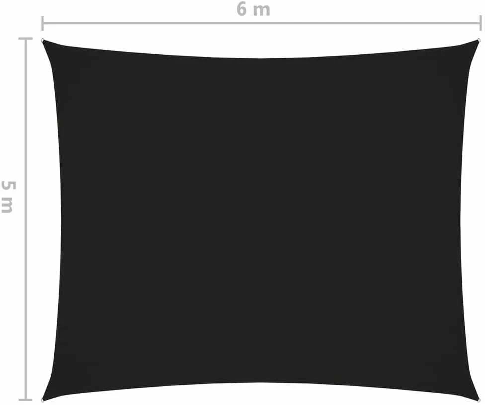 Uždanga nuo saulės, juoda, 5x6m, oksfordo audinys