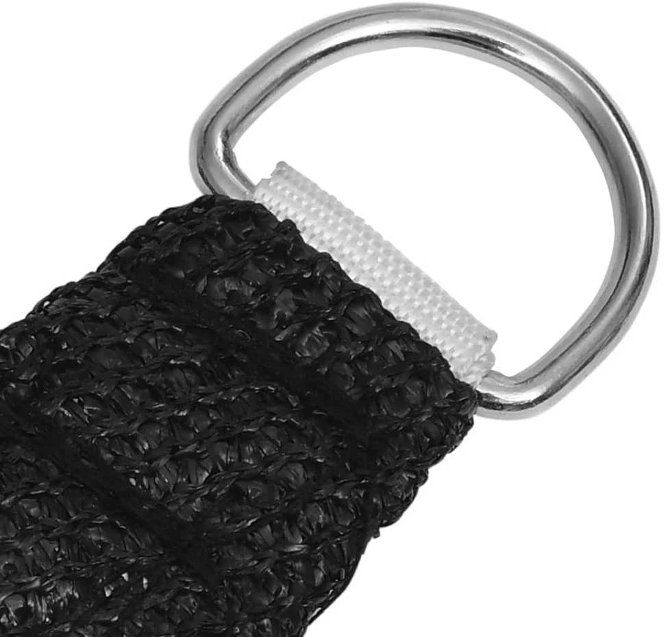 Uždanga nuo saulės, juodos spalvos, 3x4m, HDPE, 160g/m²