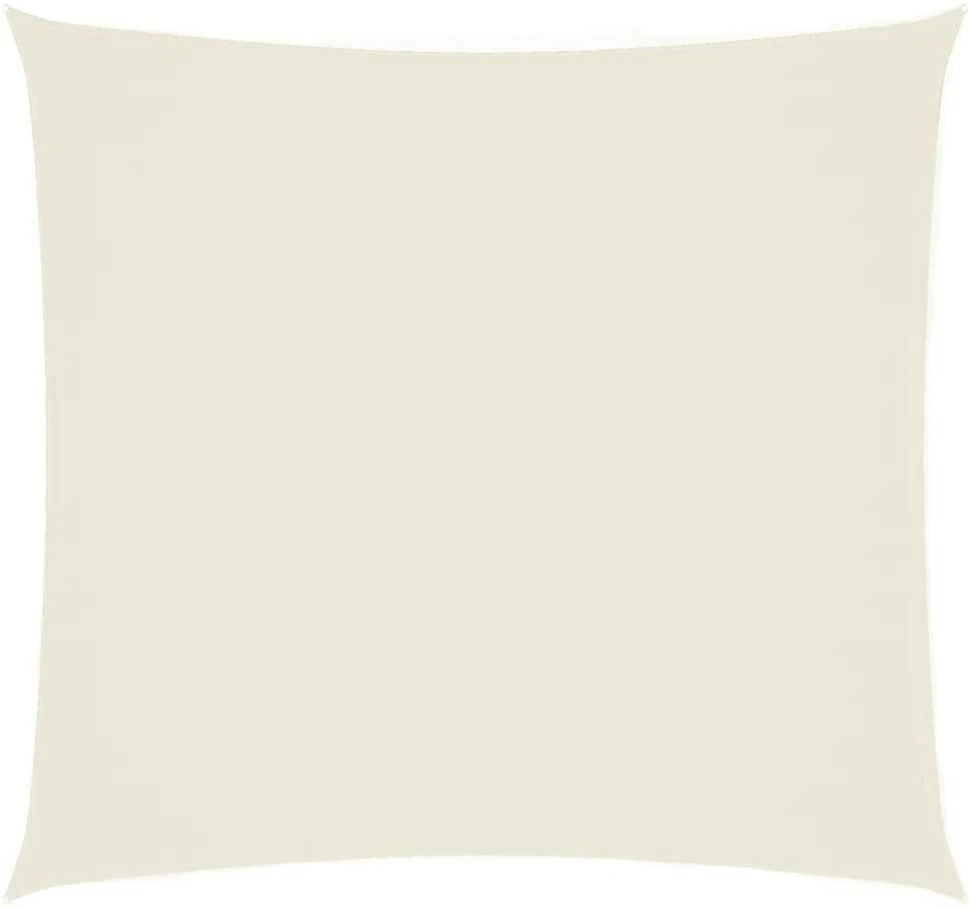 Uždanga nuo saulės, kreminė, 3x3m, oksfordo audinys, kvadratinė