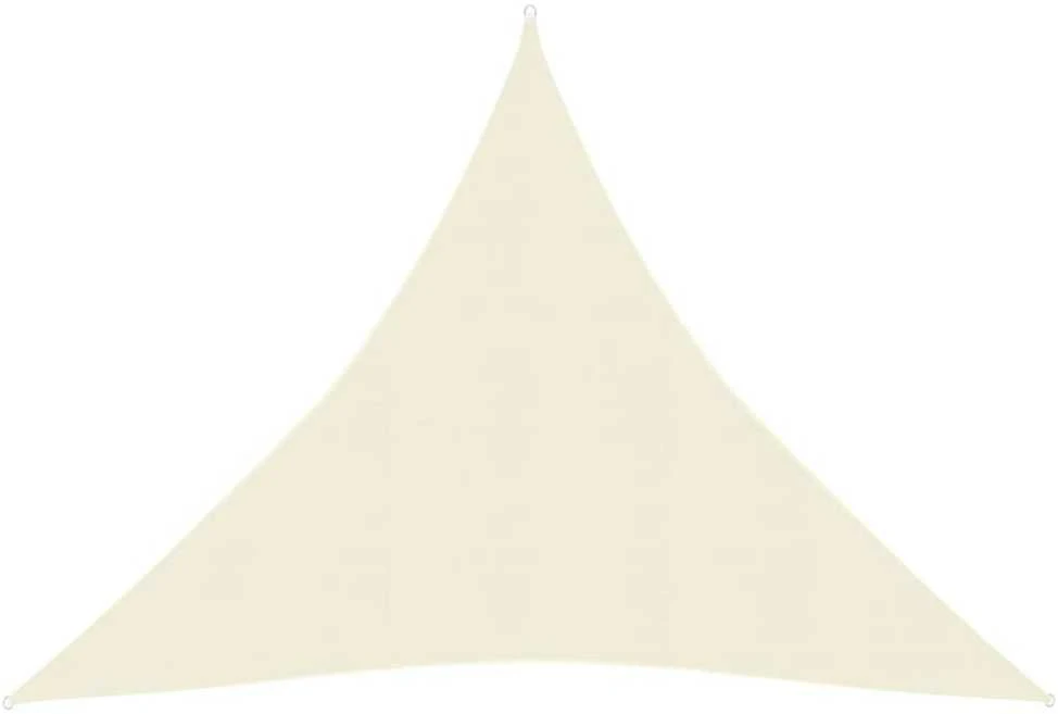 Uždanga nuo saulės, kreminė, 4,5x4,5x4,5m, HDPE, 160g/m²