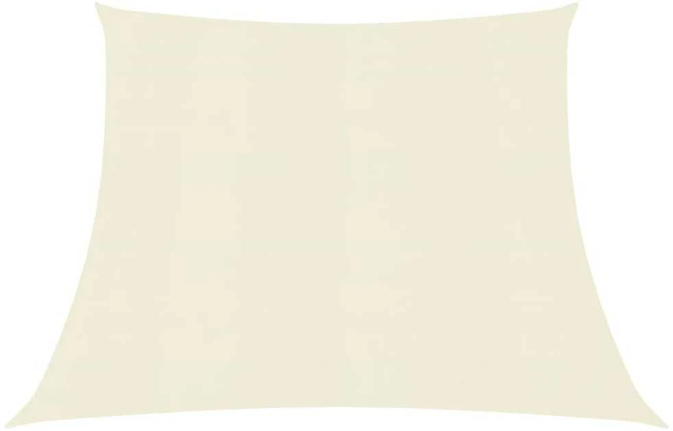 Uždanga nuo saulės, kreminės spalvos, 4/5x4m, HDPE, 160g/m²