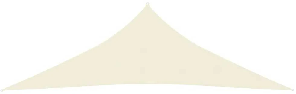 Uždanga nuo saulės, kreminės spalvos, 4x4x5,8m, HDPE, 160g/m²