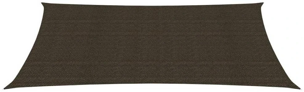 Uždanga nuo saulės, rudos spalvos, 3x6m, HDPE, 160g/m²