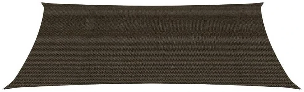 Uždanga nuo saulės, rudos spalvos, 4x7m, HDPE, 160g/m²