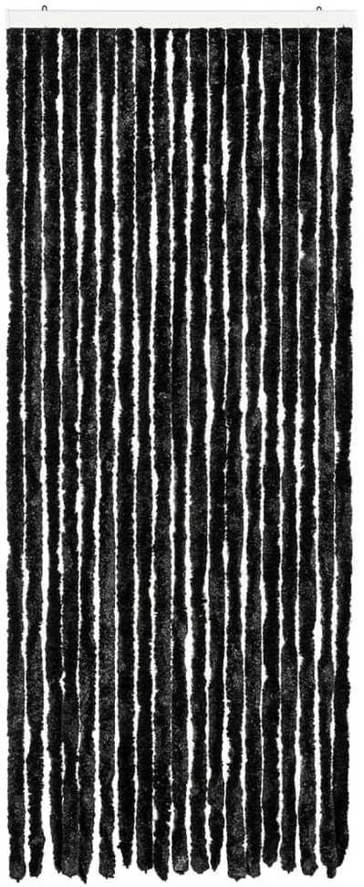 Užuolaida nuo vabzdžių, antracito sp., 56x185cm, šenilis