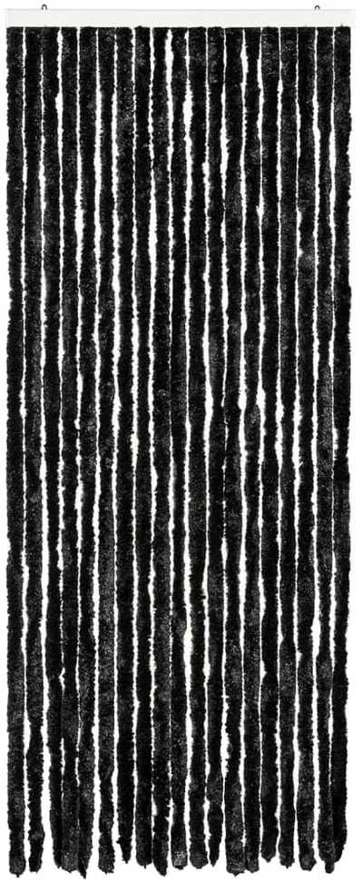 Užuolaida nuo vabzdžių, antracito spalvos, 56x200cm, šenilis