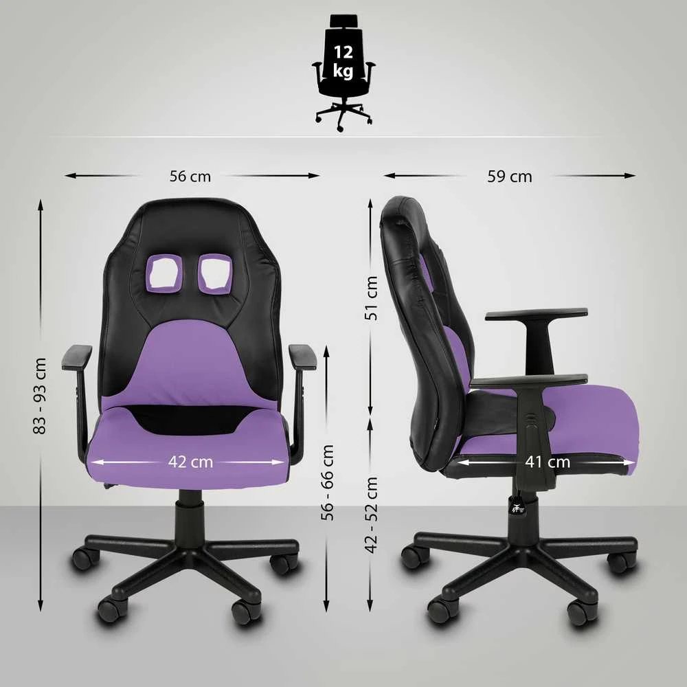 Mville Vaikiška biuro kėdė Fun