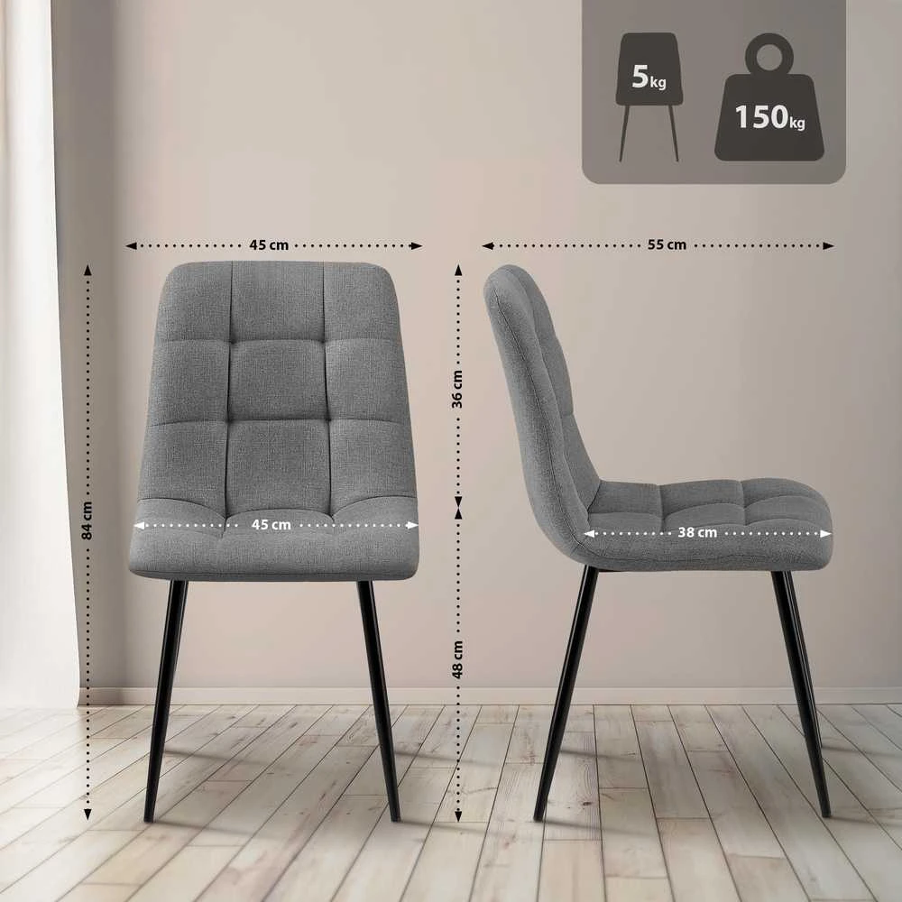 Clp Trading Mville Valgomojo kėdė Tilde audinys