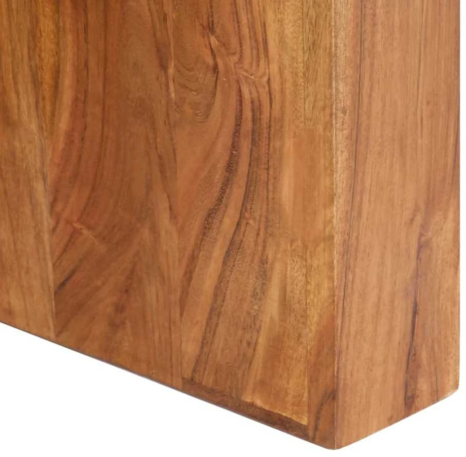 Valgomojo stalas, 180x90x75 cm, akacijos medienos masyvas