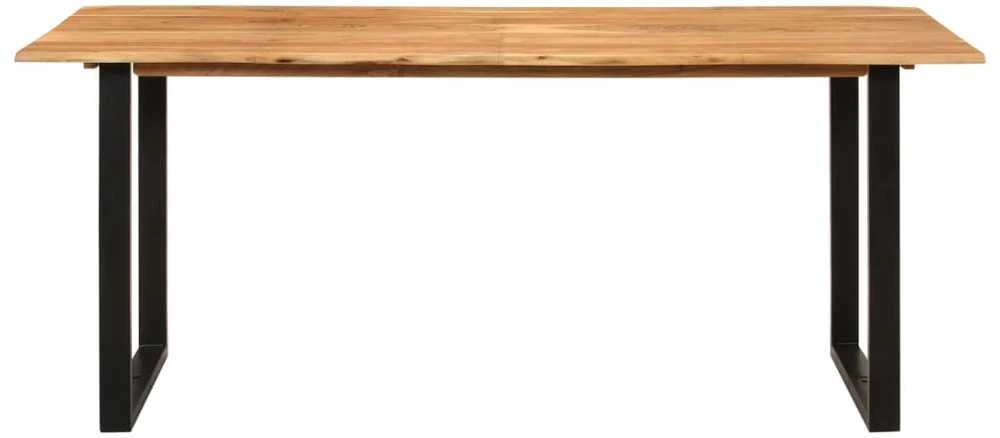 Valgomojo stalas, 180x90x76cm, akacijos medienos masyvas