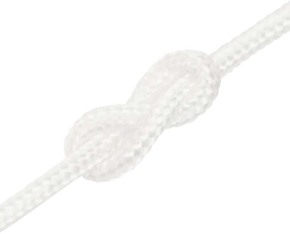 Valties virvė, visiškai balta, 3mm, 100m, polipropilenas
