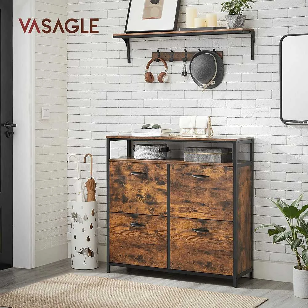 Vasagle Batų spinta su 4 atvartais