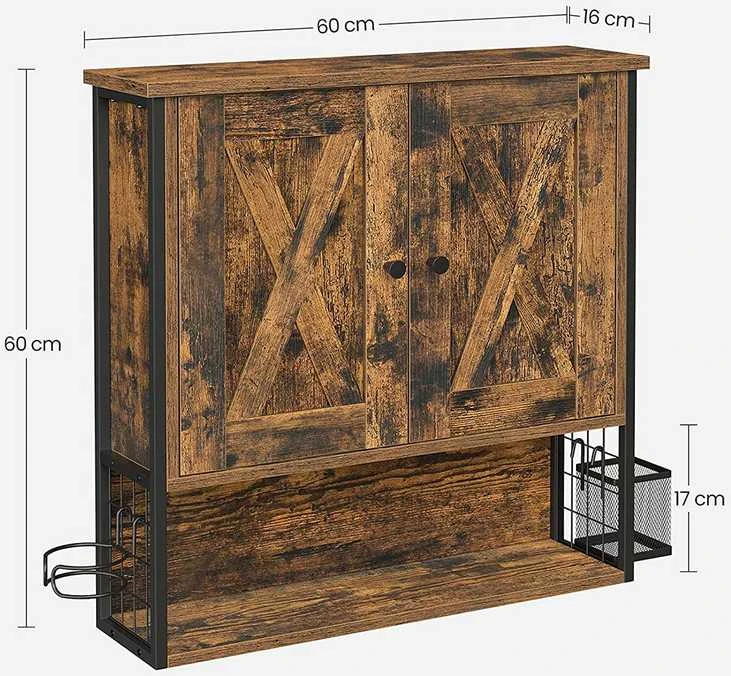 Vasagle Wandschrank im Badezimmer