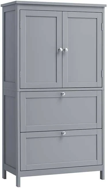 Vasagle Badezimmerschrank mit 2 Türen und 2 Schubladen