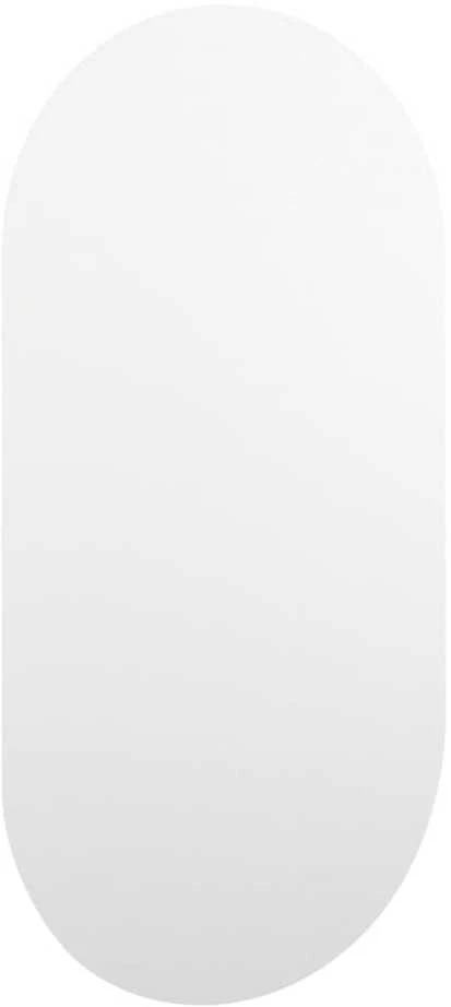 Veidrodis su LED lemputėmis, 40x20cm, stiklas, ovalo formos