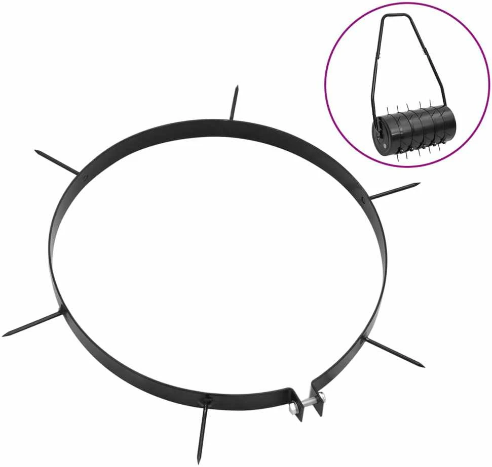 Vejos aeravimo žiedai su smaigais, 5vnt., 30cm, geležis
