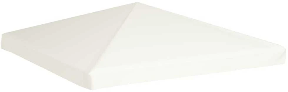 Viršutinis pavėsinės uždangalas, 310 g/m², 3x3m, baltas