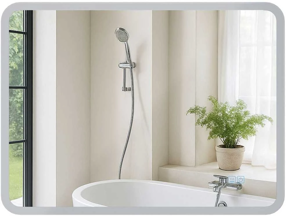 Vonios veidrodis Jericho 60x80 be Bluetooth