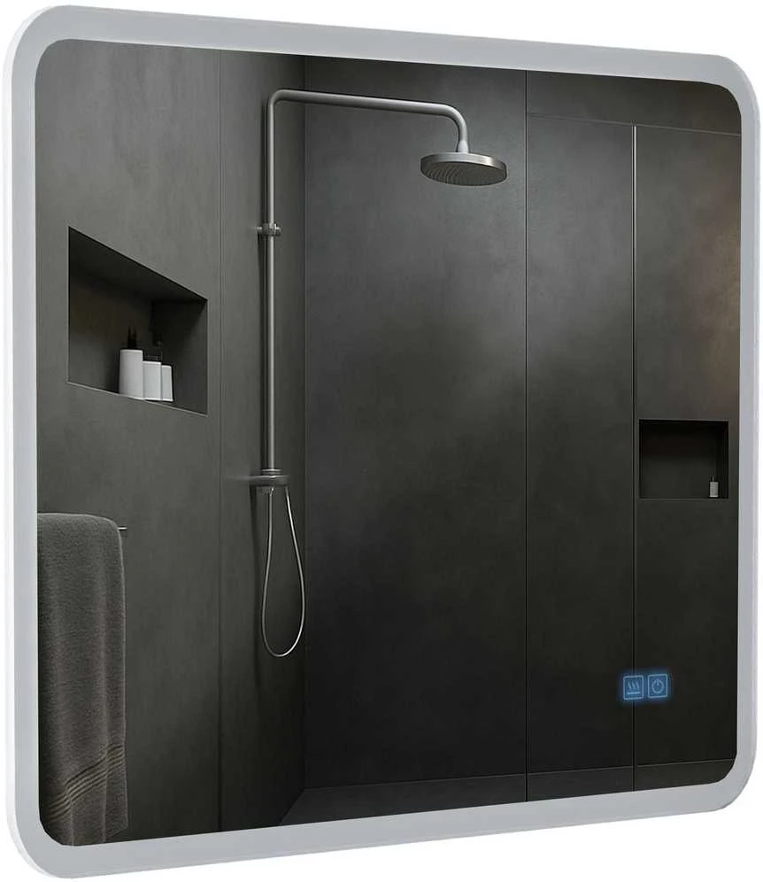 Vonios veidrodis Jericho 60x80 su „Bluetooth“