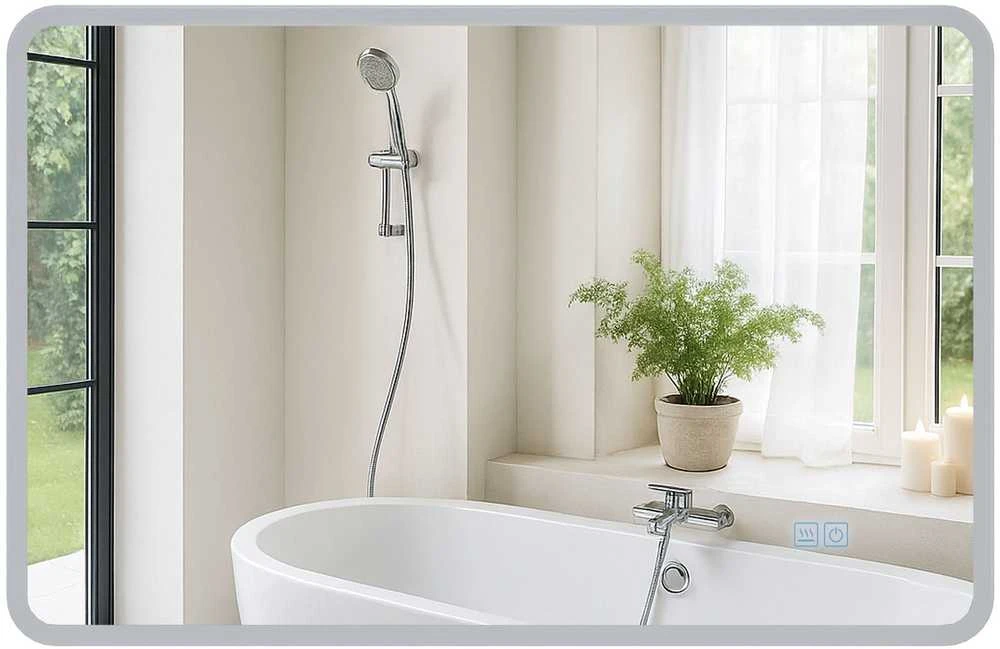 Clp Trading Vonios veidrodis Jericho 70x100 be Bluetooth