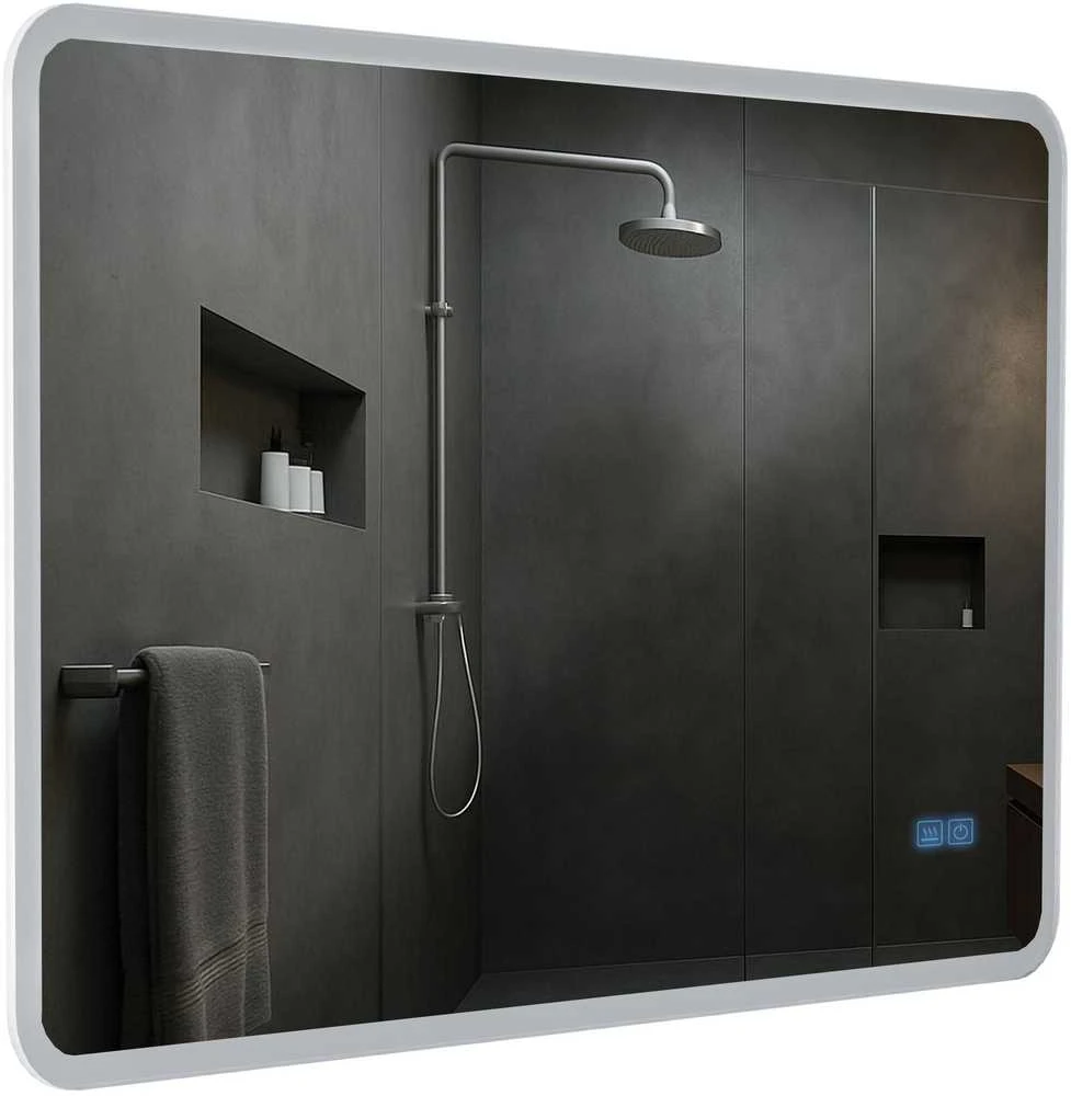 Vonios veidrodis Jericho 70x100 su „Bluetooth“