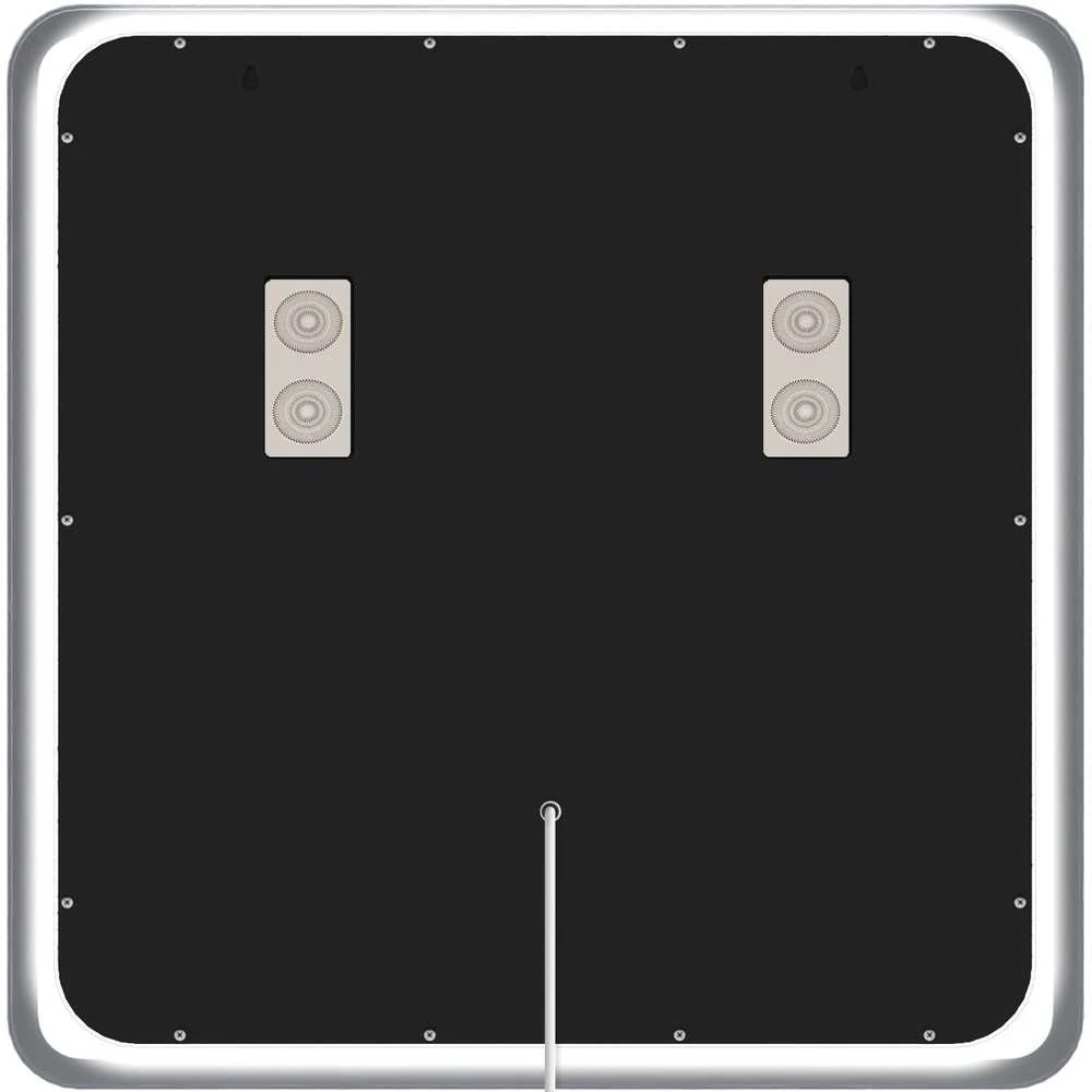 Vonios veidrodis Jericho 80x80 su „Bluetooth“