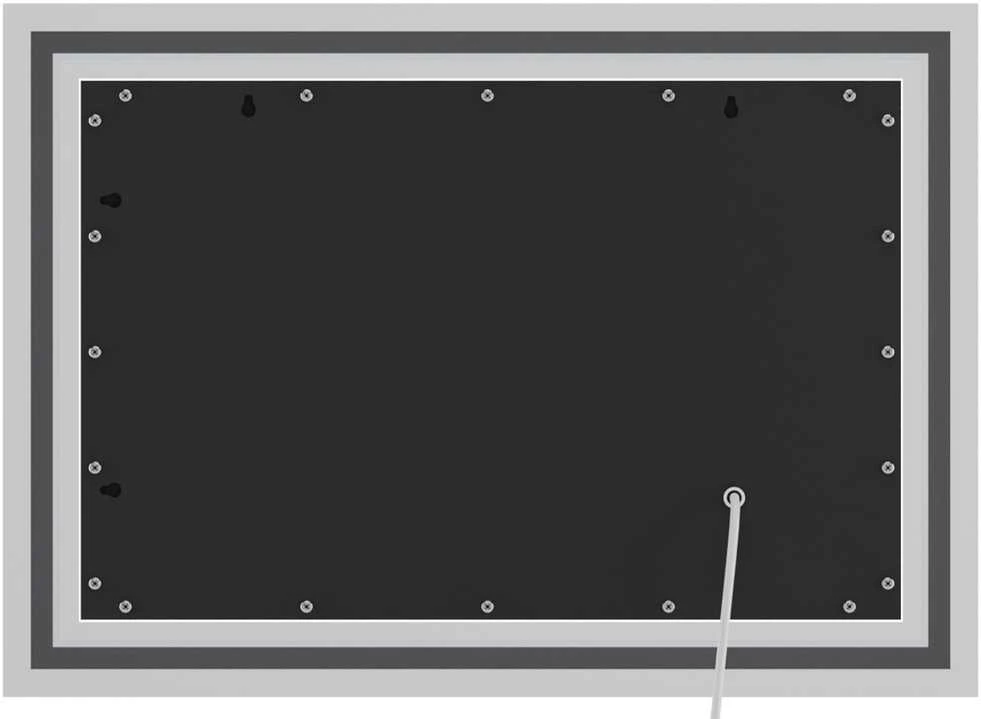 Vonios veidrodis Jaffrey 50x70 be Bluetooth