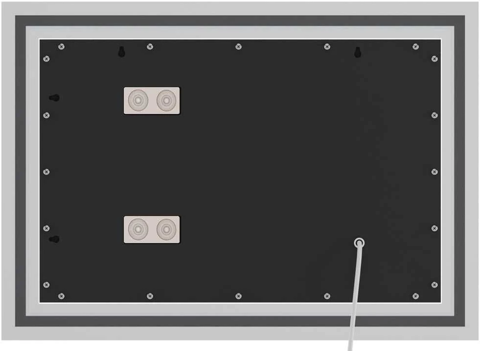Vonios veidrodis Jaffrey 50x70 su „Bluetooth“