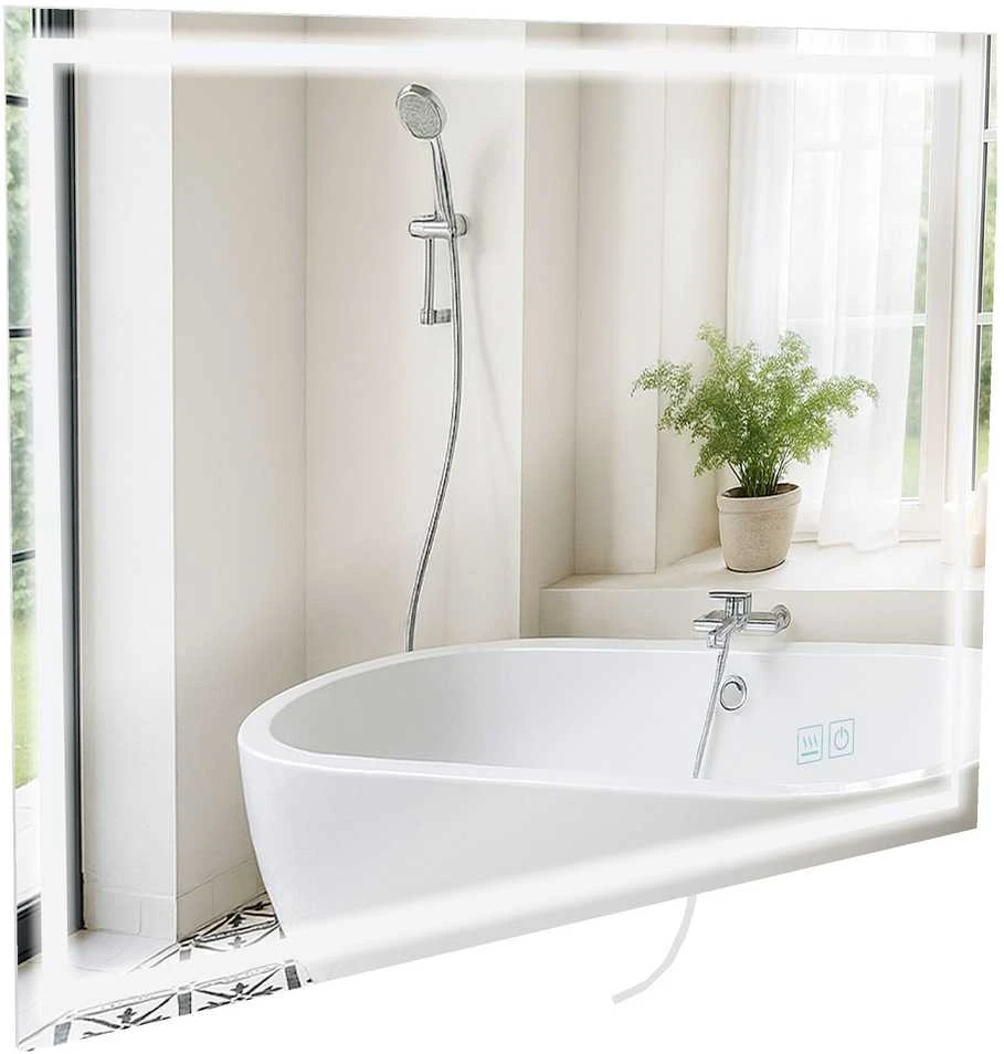 Vonios veidrodis Jaffrey 70x100 su Bluetooth