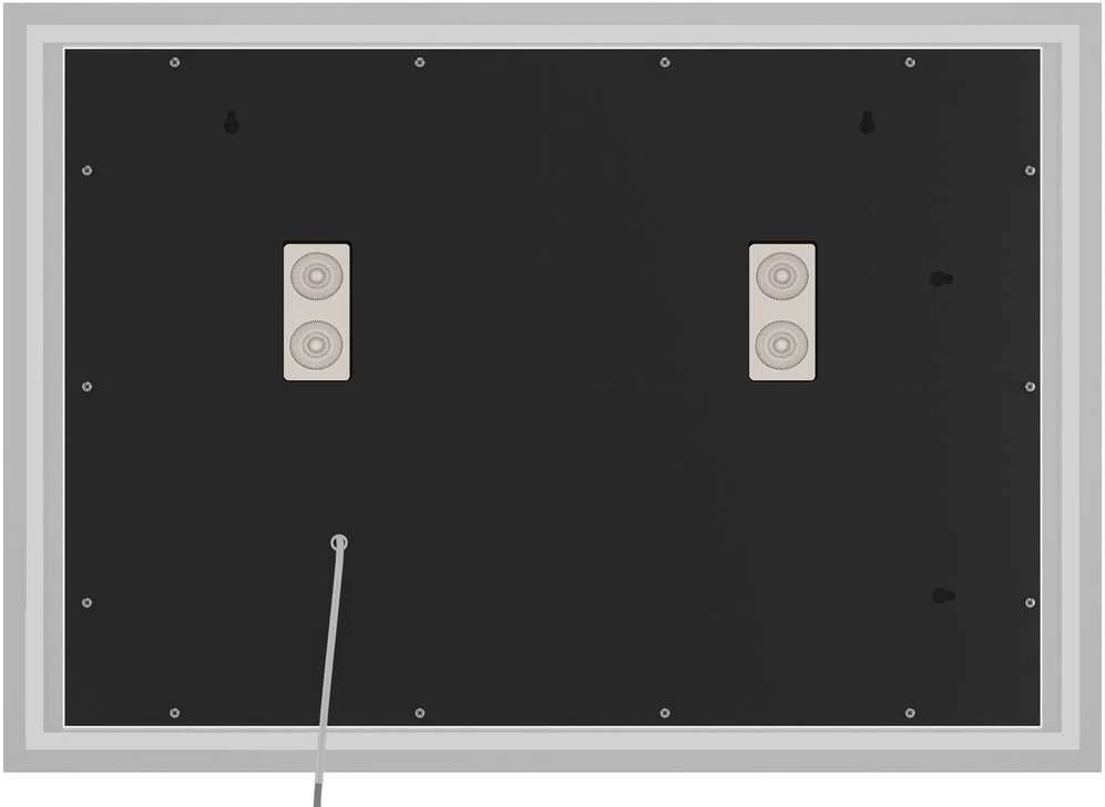 Vonios veidrodis Jaffrey 70x100 su Bluetooth