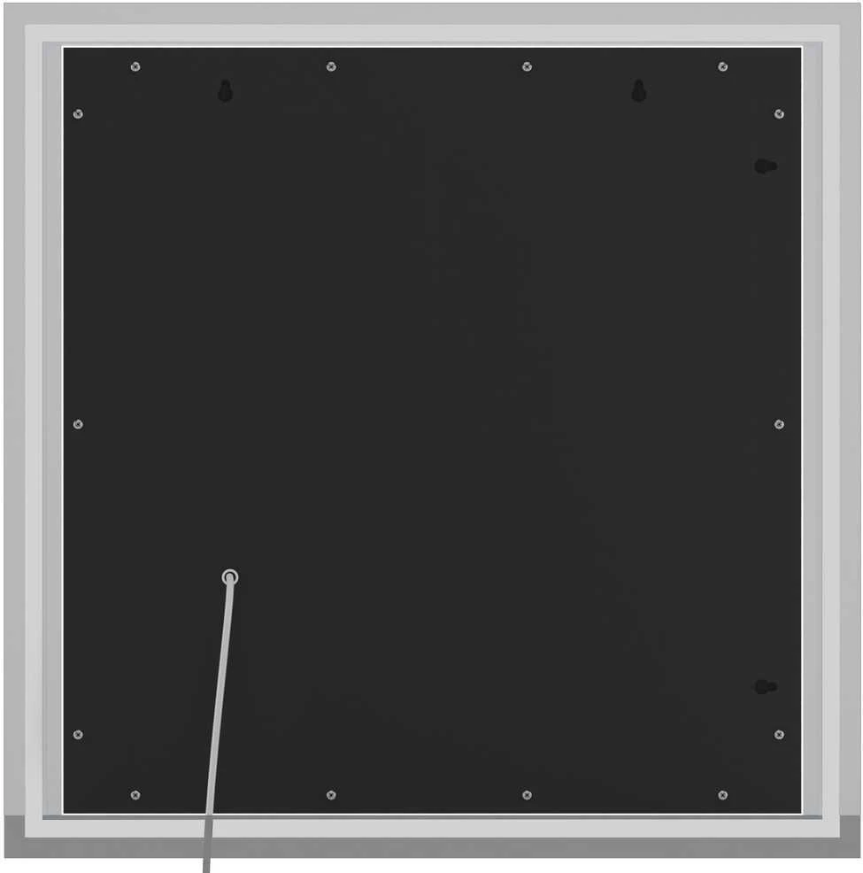 Clp Trading Vonios veidrodis Jaffrey 80x80 be Bluetooth